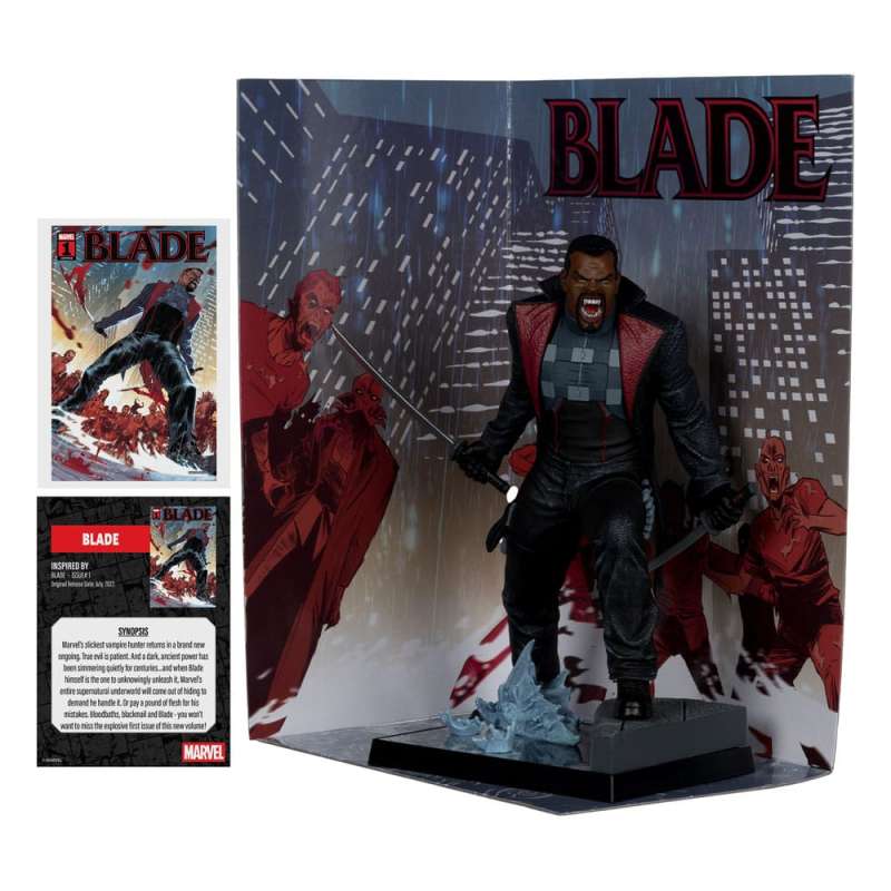 SPOTT-GR Marvel Collection - Φιγούρα PVC (Αναλογία 1/6) Blade (Blade #1) με Ύψος 19cm