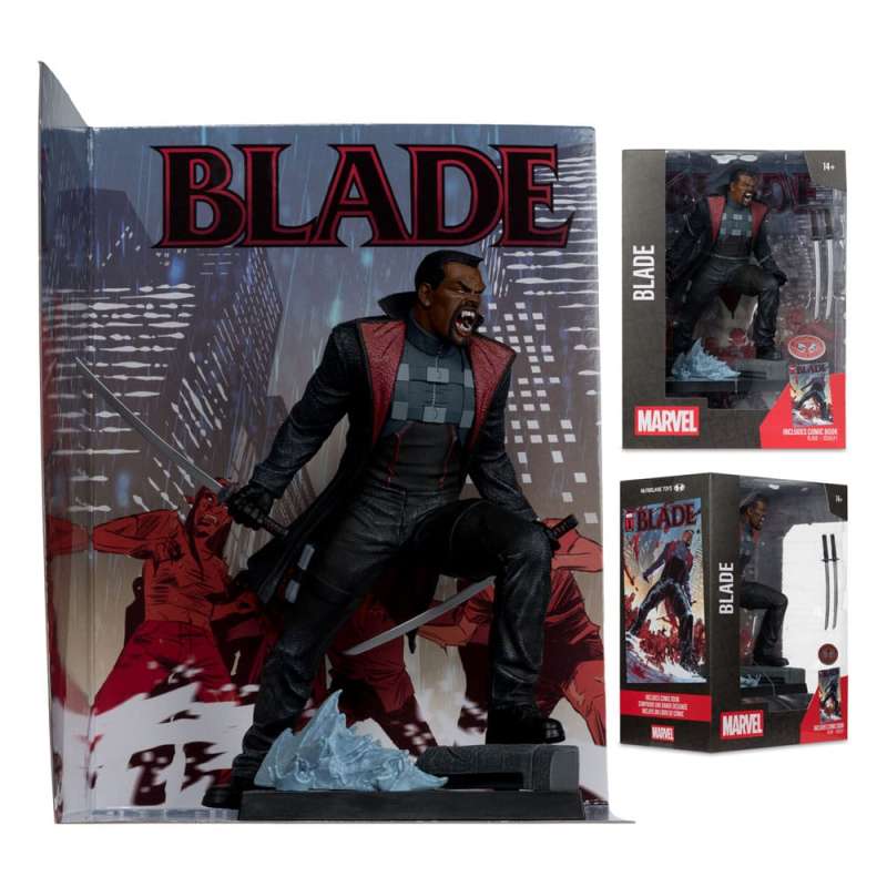 SPOTT-GR Marvel Collection - Φιγούρα PVC (Αναλογία 1/6) Blade (Blade #1) με Ύψος 19cm