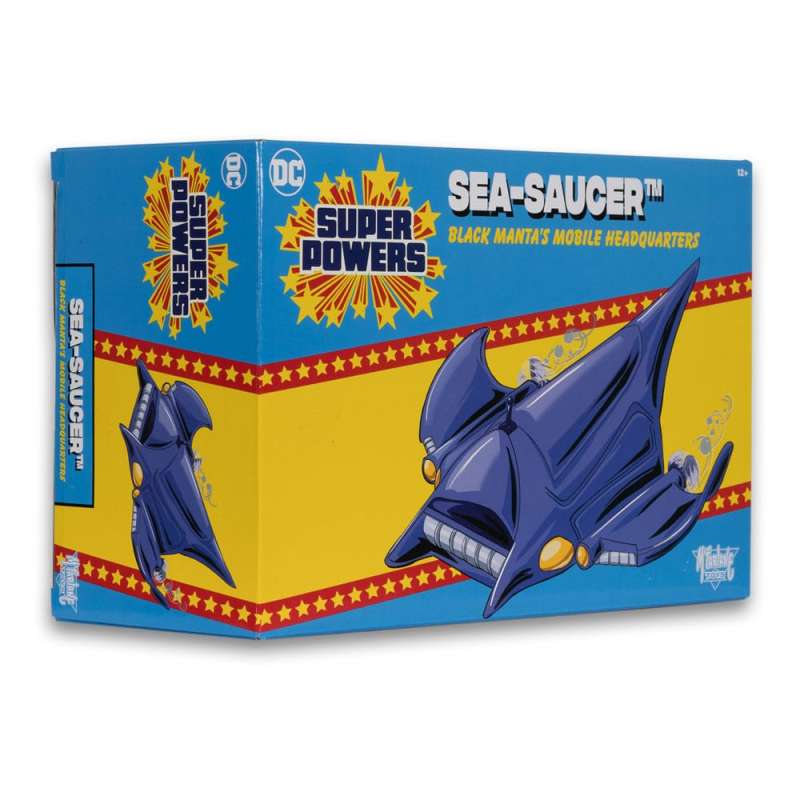 SPOTT-GR DC Direct Super Powers Vehicles - Όχημα Black Manta Sea Saucer Μεγέθους 10cm