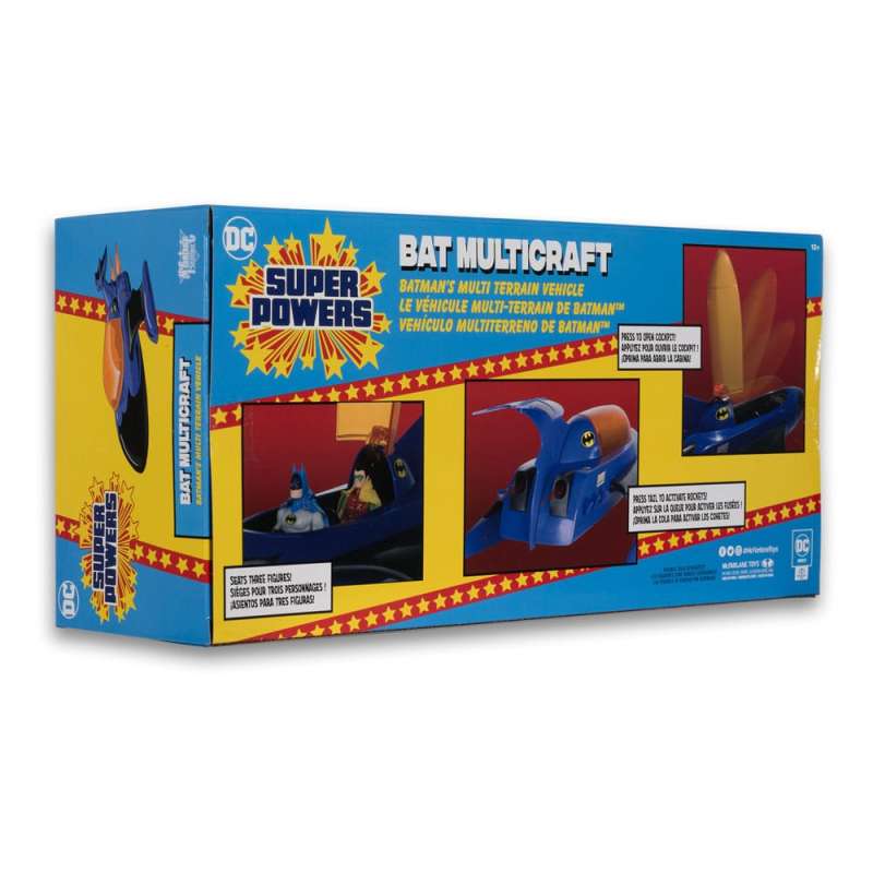 SPOTT-GR DC Direct Super Powers - Όχημα The Bat Multicraft Μεγέθους 10cm