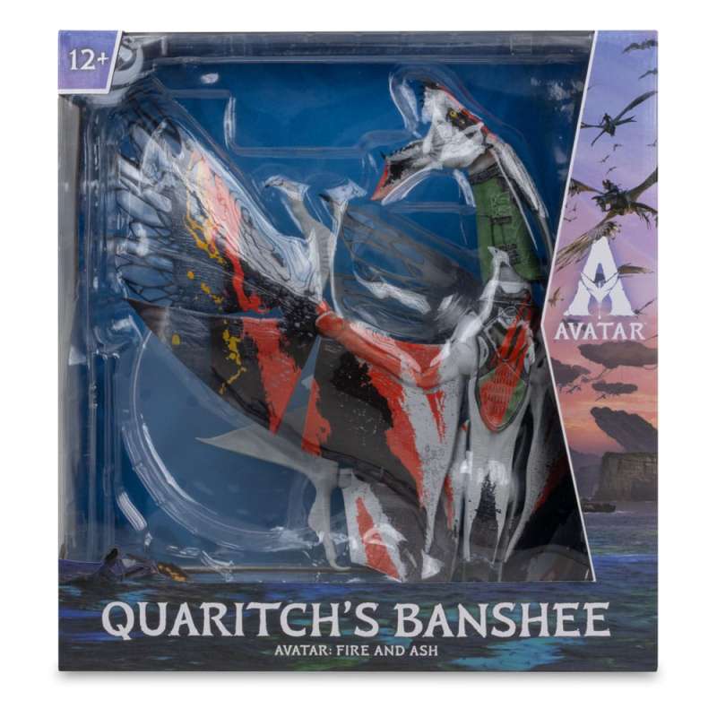 SPOTT-GR Avatar: Fire and Ash Action Figure Quaritch's new Banshee