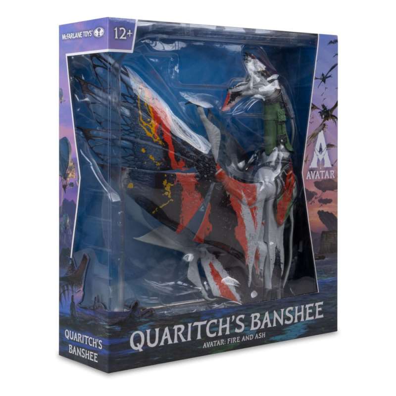 SPOTT-GR Avatar: Fire and Ash Action Figure Quaritch's new Banshee