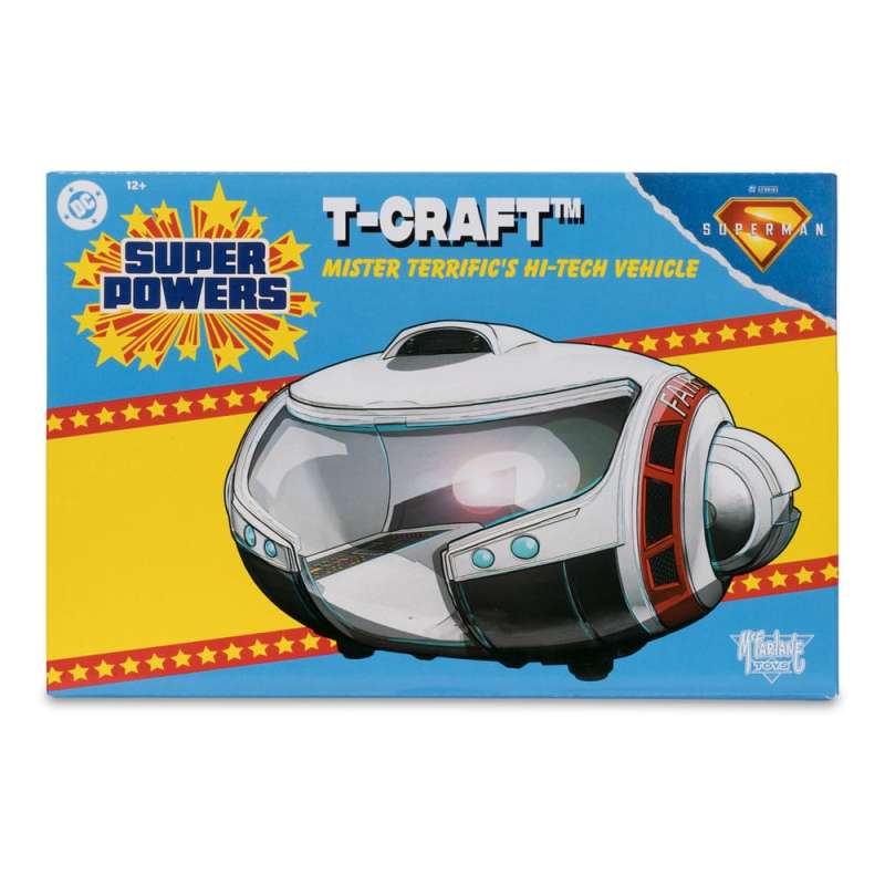 SPOTT-GR Superman (2025) DC Direct Super Powers - Όχημα T-Craft Μεγέθους 11cm
