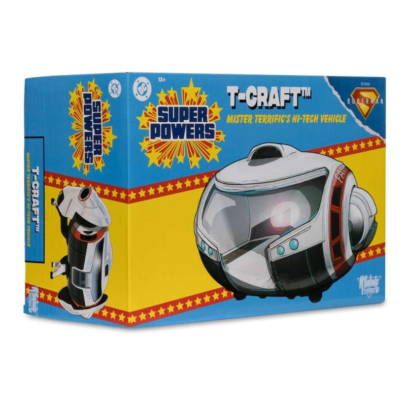SPOTT-GR Superman (2025) DC Direct Super Powers - Όχημα T-Craft Μεγέθους 11cm