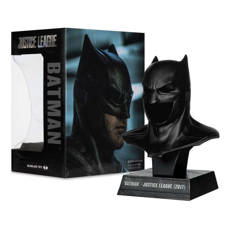 SPOTT-GR Batman DC Direct - Μίνι Ρέπλικα (Αναλογία 1/3) Batman Cowl (Justice League Tactical Suit) Μεγέθους 19cm