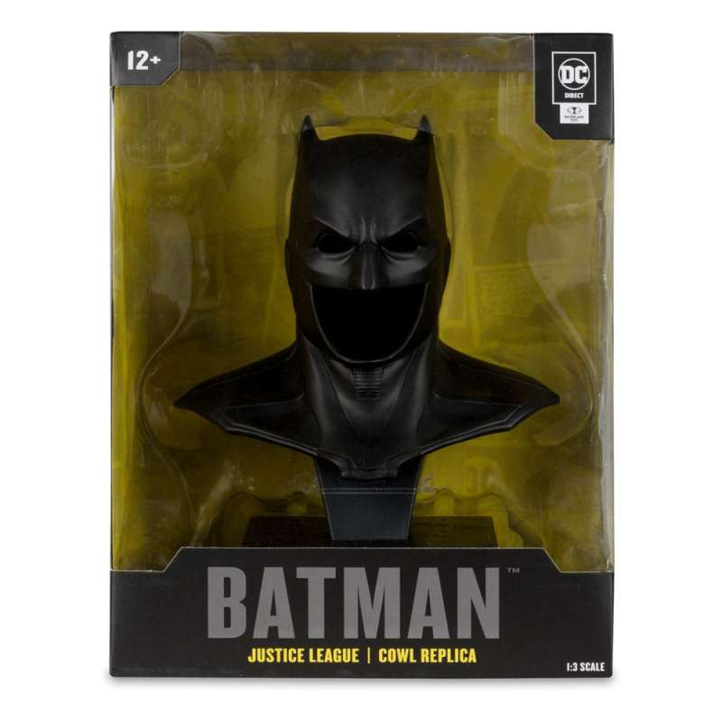 SPOTT-GR Batman DC Direct - Μίνι Ρέπλικα (Αναλογία 1/3) Batman Cowl (Justice League Tactical Suit) Μεγέθους 19cm
