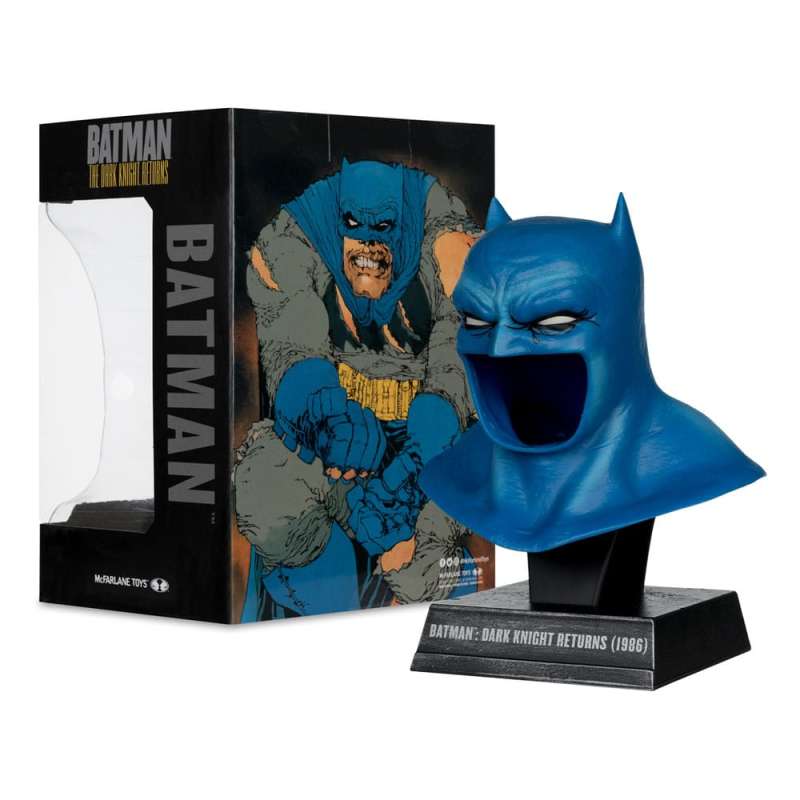 SPOTT-GR The Dark Knight Returns DC - Μίνι Ρέπλικα (Αναλογία 1/3) Batman Cowl Μεγέθους 19cm