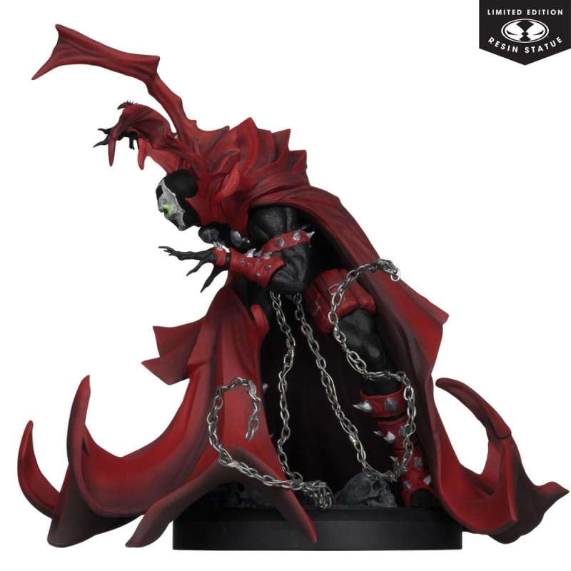 SPOTT-GR Spawn - Φιγούρα (Αναλογία 1/10) Spawn Inspired by the Art of Greg Capullo (Black White & Red All Over) Μεγέθους 21cm