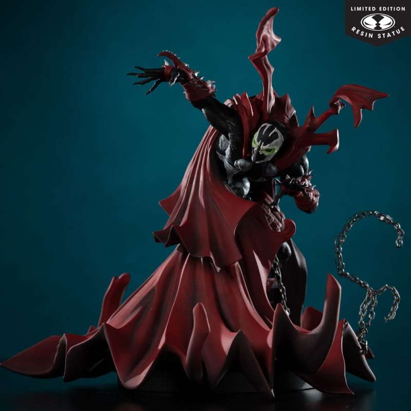 SPOTT-GR Spawn - Φιγούρα (Αναλογία 1/10) Spawn Inspired by the Art of Greg Capullo (Black White & Red All Over) Μεγέθους 21cm