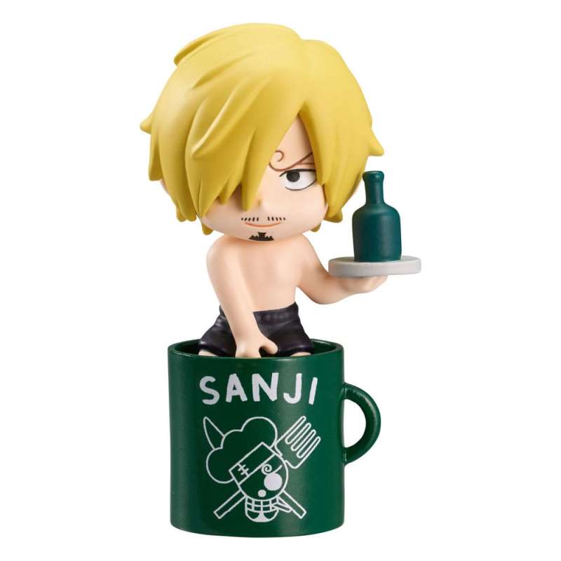SPOTT-GR One Piece Ochatomo Series - Φιγούρα Pirates Vacance 4cm (Σετ 8 Τεμαχίων)