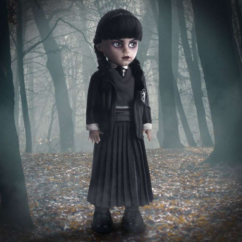 SPOTT-GR Wednesday LDD Presents - Κούκλα Wednesday Nevermore Academy Uniform Μεγέθους 25cm
