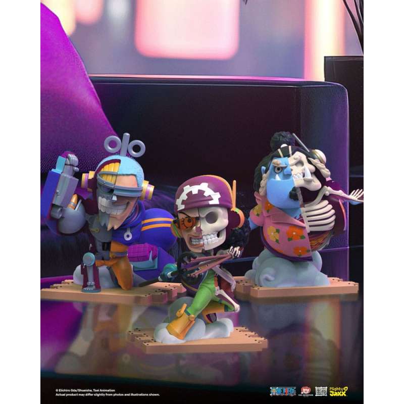 SPOTT-GR One Piece XXRAY - Φιγούρες Βινυλίου 4'' Egghead Arc Series Part 1 Blind Box Display (6 τμχ)