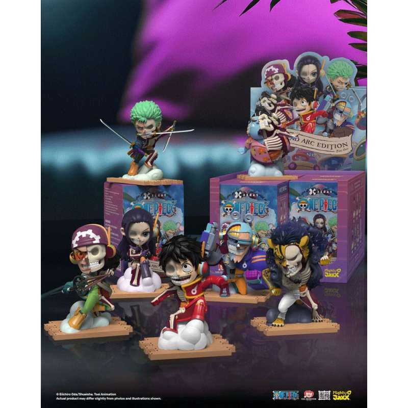 SPOTT-GR One Piece XXRAY - Φιγούρες Βινυλίου 4'' Egghead Arc Series Part 1 Blind Box Display (6 τμχ)