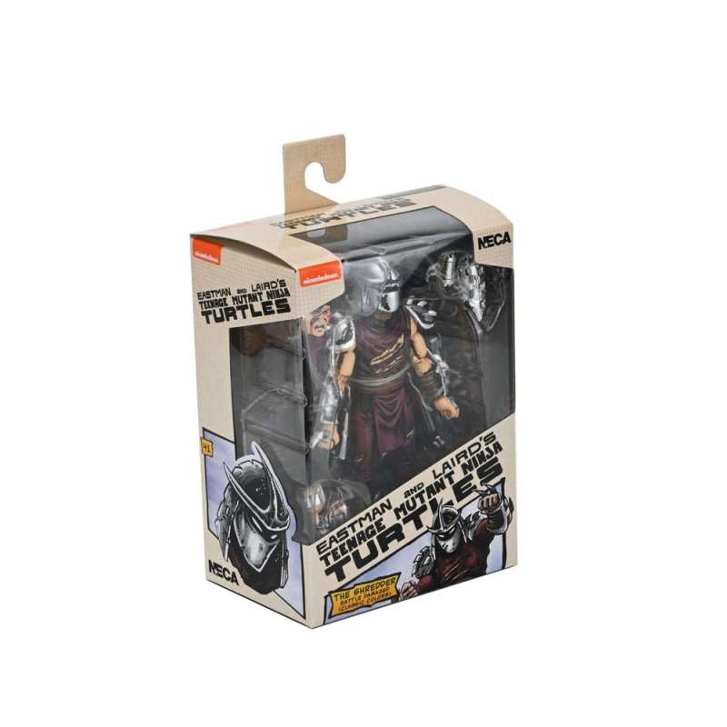 SPOTT-GR Teenage Mutant Ninja Turtles Action Figure Battle Damaged Shredder 18 cm