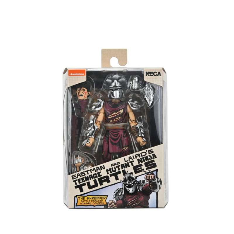 SPOTT-GR Teenage Mutant Ninja Turtles Action Figure Battle Damaged Shredder 18 cm