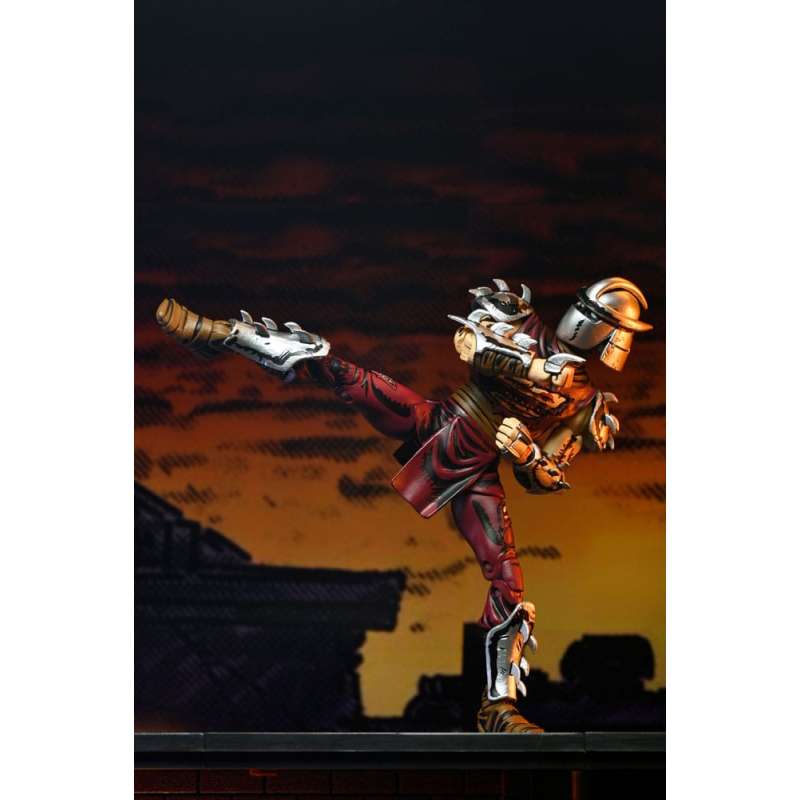 SPOTT-GR Teenage Mutant Ninja Turtles Action Figure Battle Damaged Shredder 18 cm