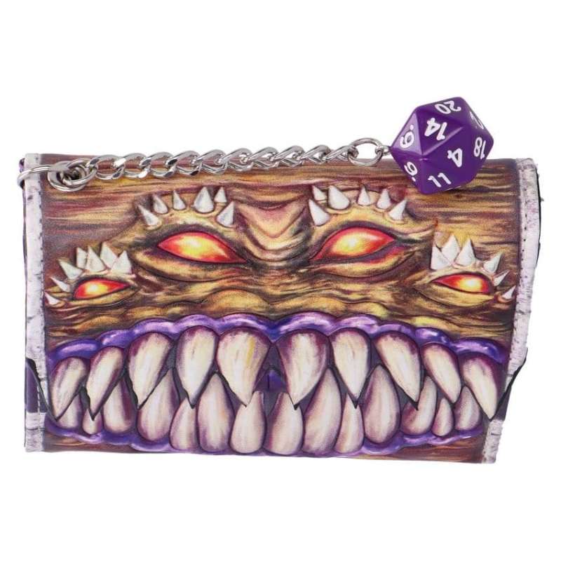 SPOTT-GR Dungeons & Dragons - Πορτοφόλι Mimic σε Καφέ Χρώμα