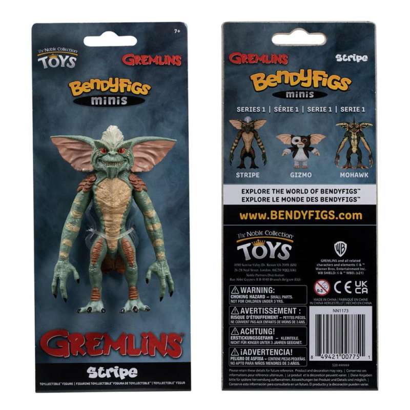 SPOTT-GR Gremlins Bendyfigs - Εύκαμπτη Φιγούρα Stripe με Ύψος 11cm