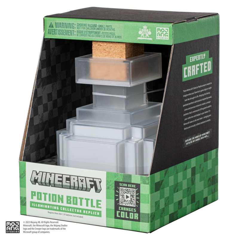 SPOTT-GR Minecraft - Ρέπλικα Illuminating Potion Bottle Μεγέθους 16cm