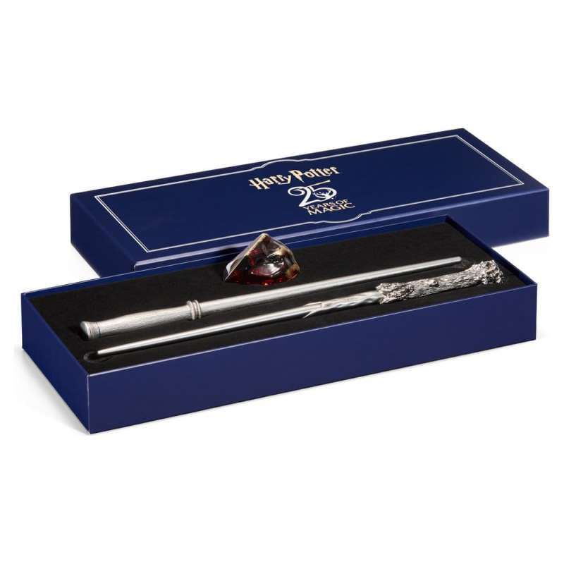 SPOTT-GR Harry Potter - Επετειακά Ραβδιά Harry Potter 25th Anniversary Wands and Sorcerer's Stone - Σετ