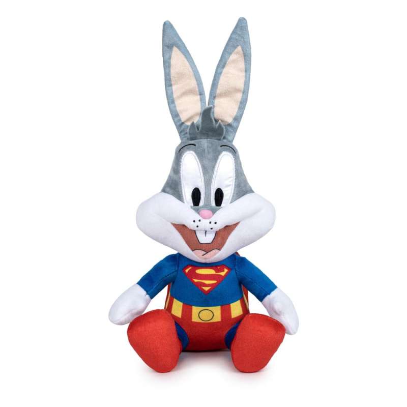 SPOTT-GR Looney Tunes - Λούτρινος Μπαγκς Μπάνι με Ύψος 20cm (Επετειακή Έκδοση 100 Ετών Superheroes)