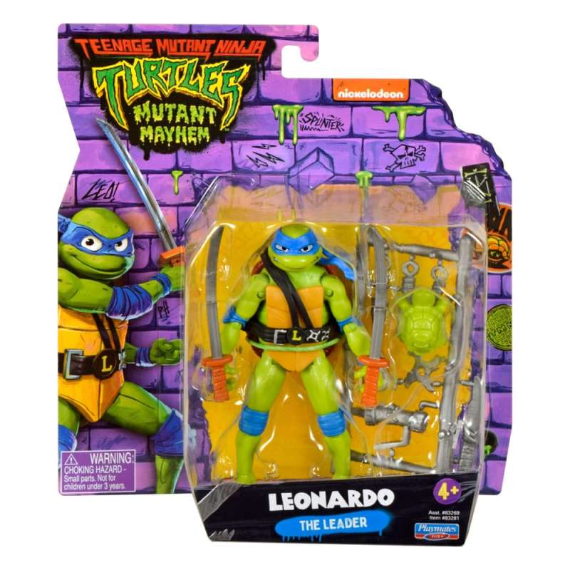 SPOTT-GR Teenage Mutant Ninja Turtles: Mutant Mayhem - Φιγούρα Δράσηςs με Ύψος 10cm Basic Σετ (Σετ 12 Τεμάχια)