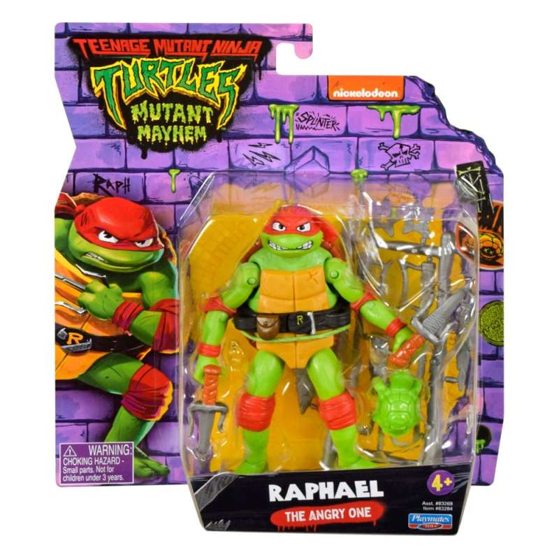 SPOTT-GR Teenage Mutant Ninja Turtles: Mutant Mayhem - Φιγούρα Δράσηςs με Ύψος 10cm Basic Σετ (Σετ 12 Τεμάχια)