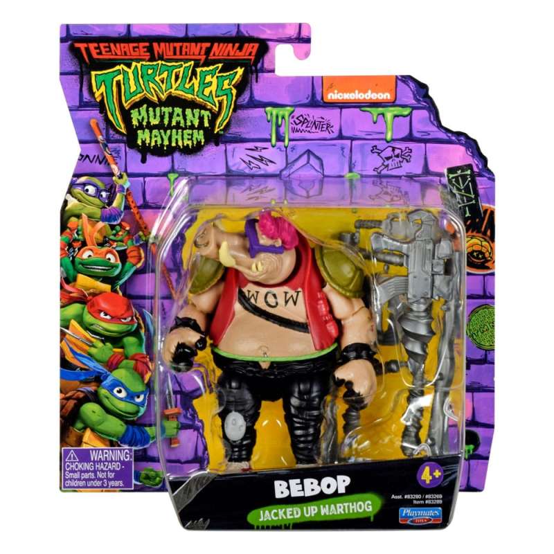 SPOTT-GR Teenage Mutant Ninja Turtles: Mutant Mayhem - Φιγούρα Δράσηςs με Ύψος 10cm Basic Σετ (Σετ 12 Τεμάχια)