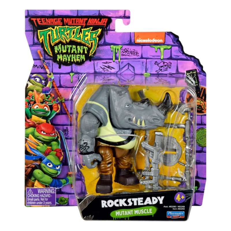 SPOTT-GR Teenage Mutant Ninja Turtles: Mutant Mayhem - Φιγούρα Δράσηςs με Ύψος 10cm Basic Σετ (Σετ 12 Τεμάχια)