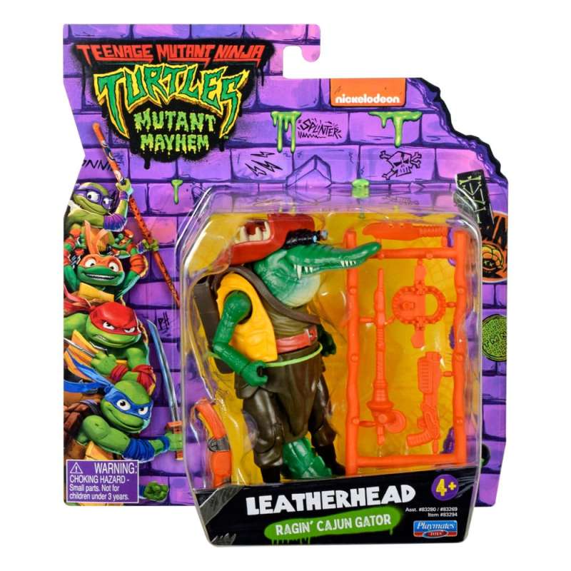 SPOTT-GR Teenage Mutant Ninja Turtles: Mutant Mayhem - Φιγούρα Δράσηςs με Ύψος 10cm Basic Σετ (Σετ 12 Τεμάχια)