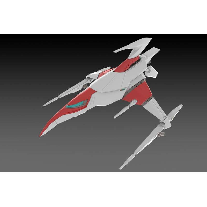 SPOTT-GR Dariusburst CS Core - Φιγούρα Μοντελισμού (Αναλογία 1/144) Legend Silver Hawk 3F-1B Space Fighter Μεγέθους 14cm
