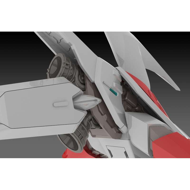 SPOTT-GR Dariusburst CS Core - Φιγούρα Μοντελισμού (Αναλογία 1/144) Legend Silver Hawk 3F-1B Space Fighter Μεγέθους 14cm