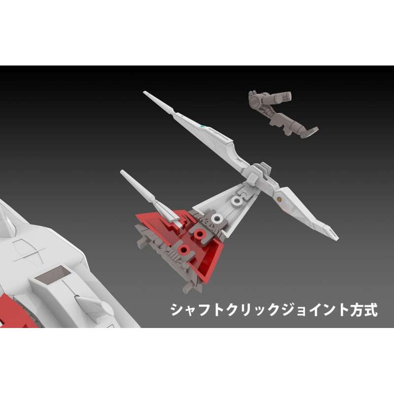 SPOTT-GR Dariusburst CS Core - Φιγούρα Μοντελισμού (Αναλογία 1/144) Legend Silver Hawk 3F-1B Space Fighter Μεγέθους 14cm