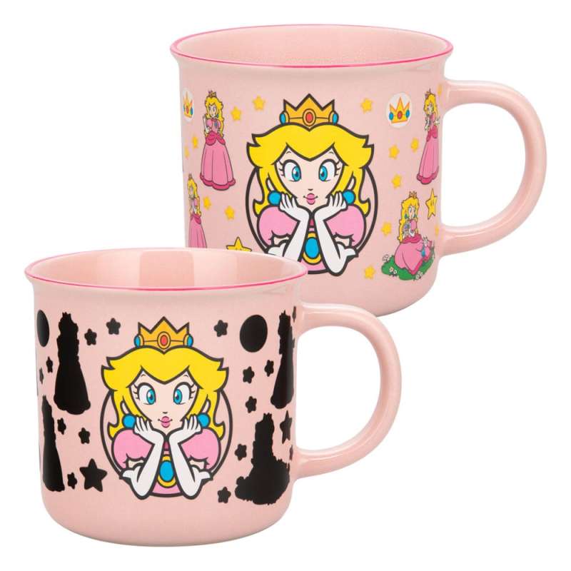 SPOTT-GR Super Mario - Heat Changing Κούπα (Αλλάζει με την Θερμοκρασία) Princess Peach