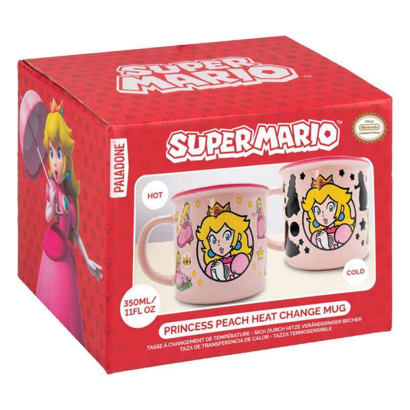 SPOTT-GR Super Mario - Heat Changing Κούπα (Αλλάζει με την Θερμοκρασία) Princess Peach