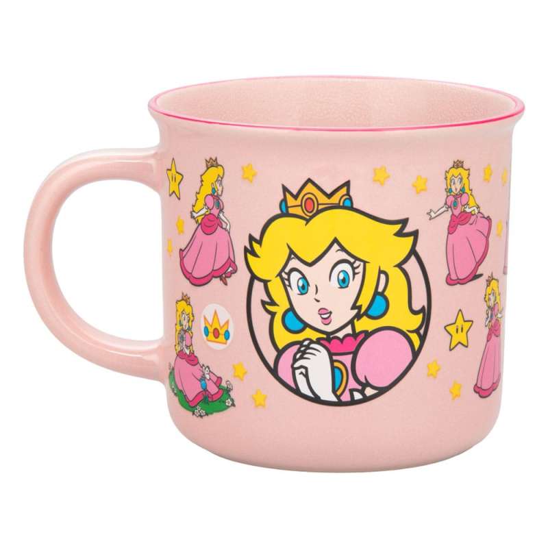 SPOTT-GR Super Mario - Heat Changing Κούπα (Αλλάζει με την Θερμοκρασία) Princess Peach