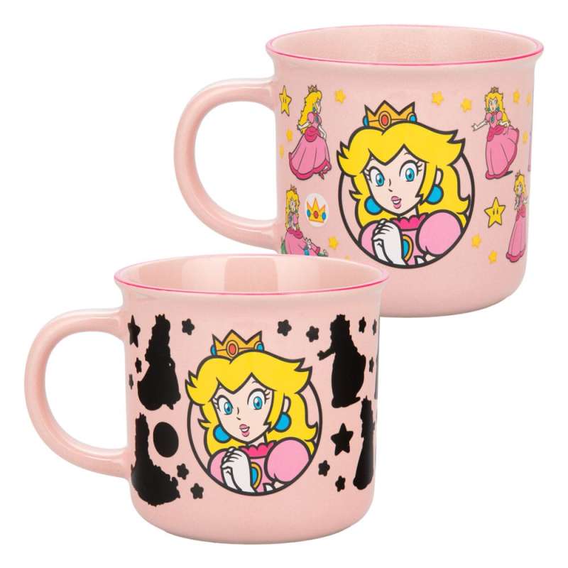 SPOTT-GR Super Mario - Heat Changing Κούπα (Αλλάζει με την Θερμοκρασία) Princess Peach