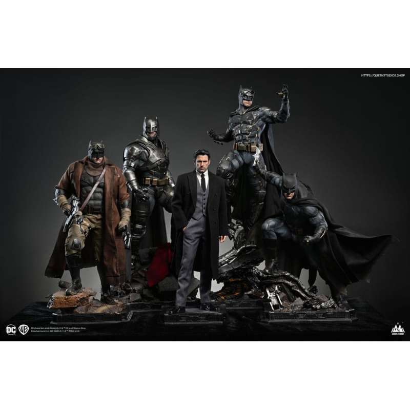 SPOTT-GR Justice League - Φιγούρα (Αναλογία 1/4) Bruce Wayne (Ben Affleck) Μεγέθους 51cm