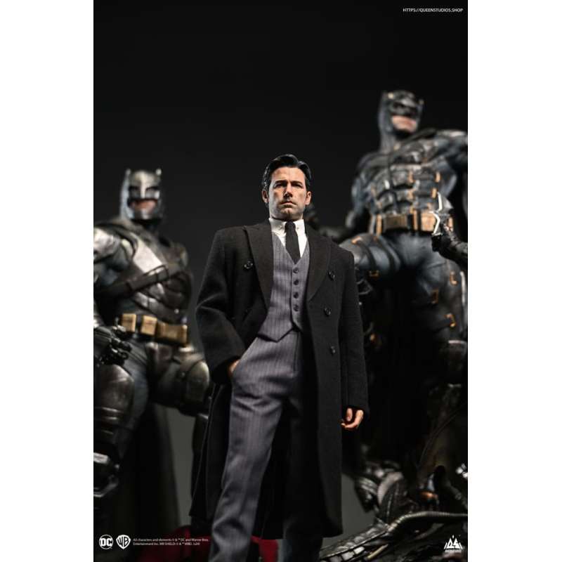 SPOTT-GR Justice League - Φιγούρα (Αναλογία 1/4) Bruce Wayne (Ben Affleck) Μεγέθους 51cm
