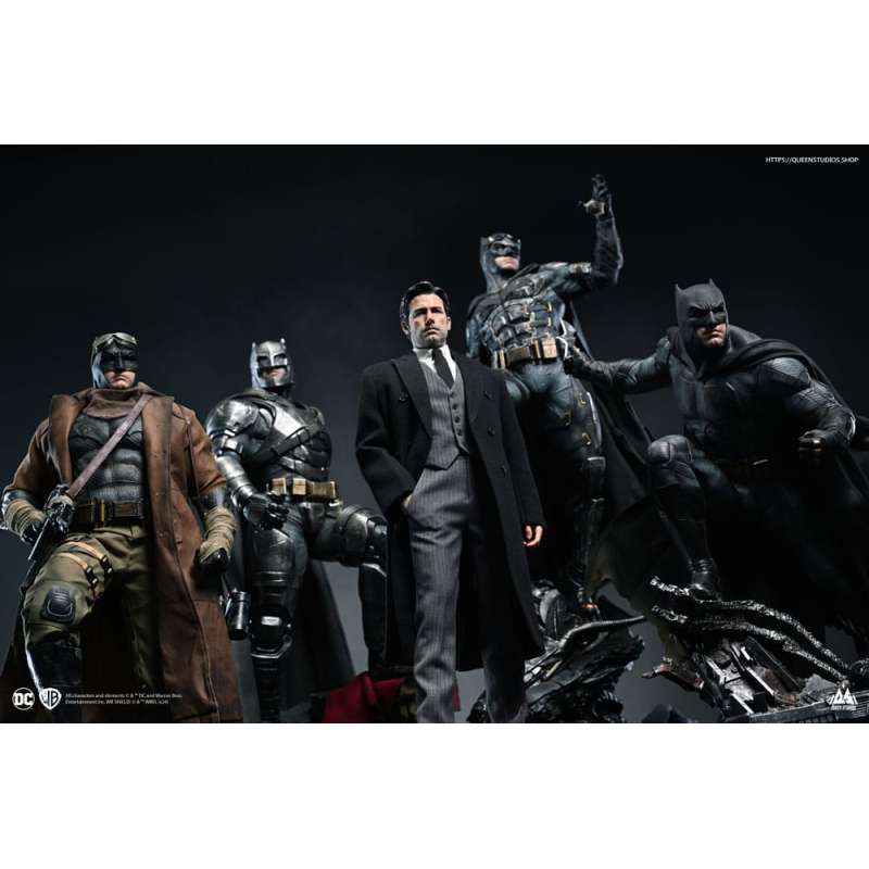 SPOTT-GR Justice League - Φιγούρα (Αναλογία 1/4) Bruce Wayne (Ben Affleck) Μεγέθους 51cm