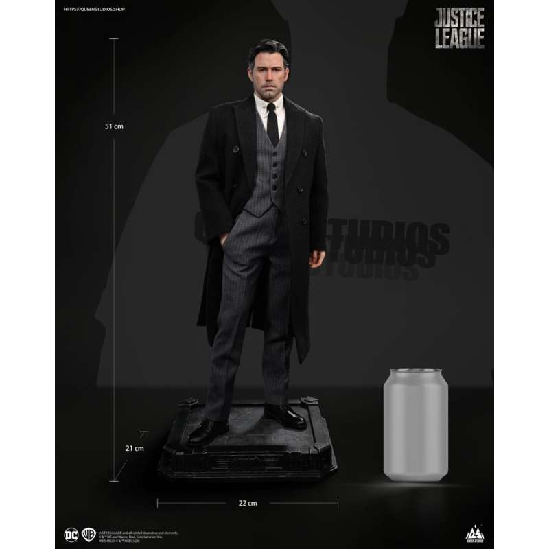 SPOTT-GR Justice League - Φιγούρα (Αναλογία 1/4) Bruce Wayne (Ben Affleck) Μεγέθους 51cm