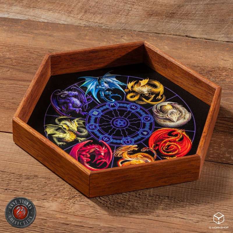 SPOTT-GR Anne Stokes - Δίσκος για Ζάρια Dragons of the Sabbats με Ύψος 20cm