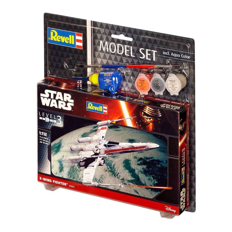 SPOTT-GR Star Wars - Κιτ Μοντελισμού (Αναλογία 1/112) Model Set X-Wing Fighter Μεγέθους 11cm