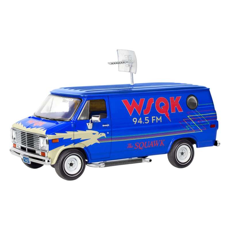 SPOTT-GR Stranger Things - Κιτ Μοντελισμού (Αναλογία 1/25) Squawk Van (Aqua Color) Μεγέθους 21cm