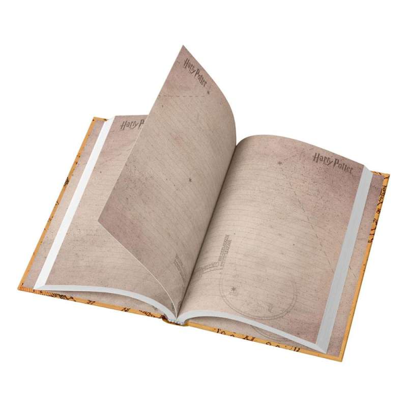 SPOTT-GR Harry Potter Notebook with Light Marauder's Map
