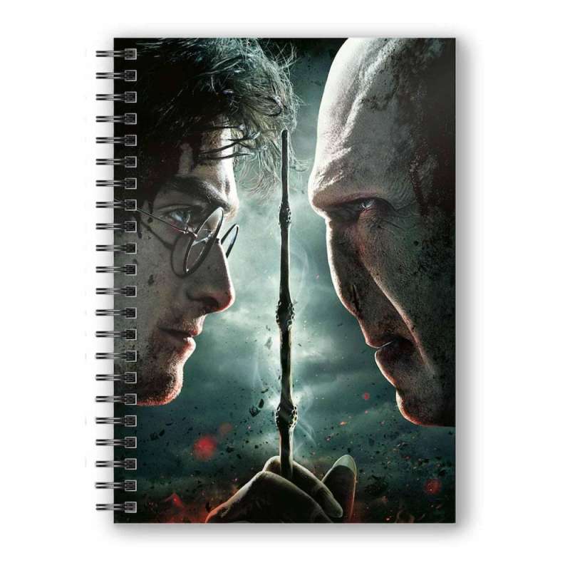 SPOTT-GR Harry Potter Notebook with 3D-Effect Harry Potter vs. Voldemort