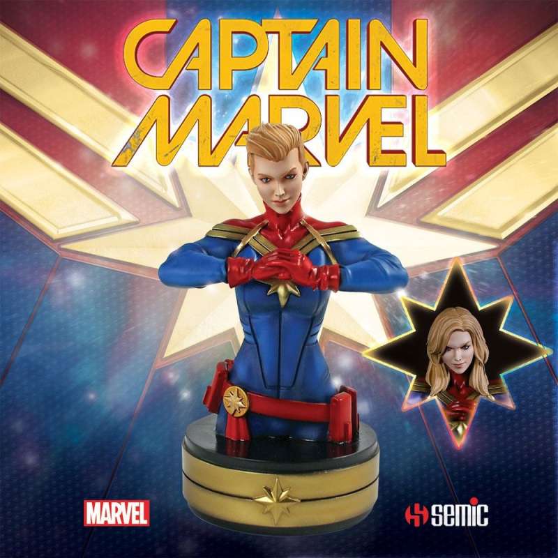 SPOTT-GR Captain Marvel - Διακοσμητικό Captain Marvel με Ύψος 20cm