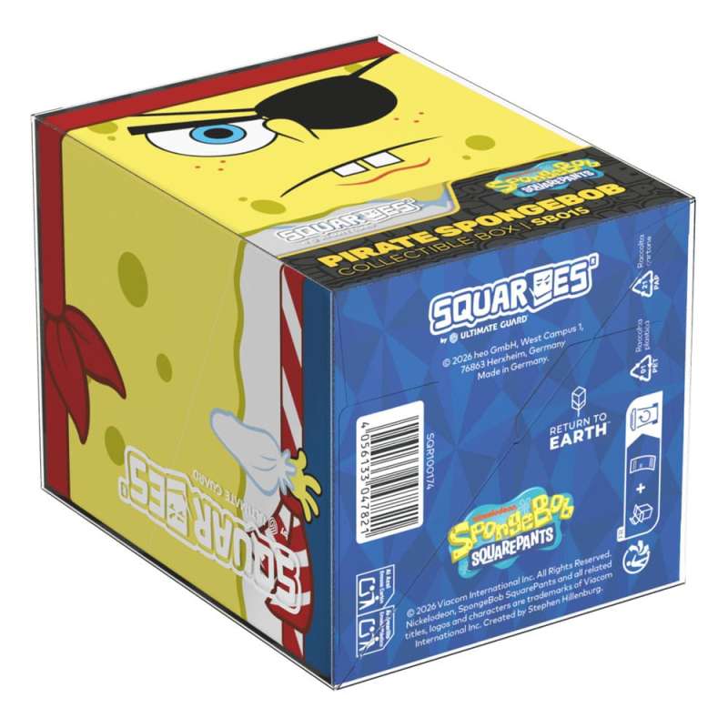 SPOTT-GR Squaroes Squaroe Μπομπ Σφουγγαράκης™ SB015 - Pirate Spongebob