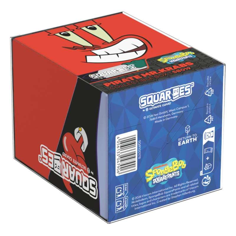 SPOTT-GR Squaroes Squaroe Μπομπ Σφουγγαράκης™ SB019 - Pirate Mr Krabs