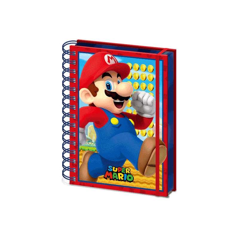 SPOTT-GR Super Mario 3D Wiro - Σημειωματάριο (Μεγέθους A5) Mario